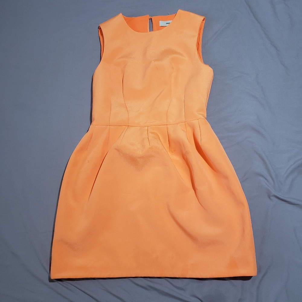 Orange dress